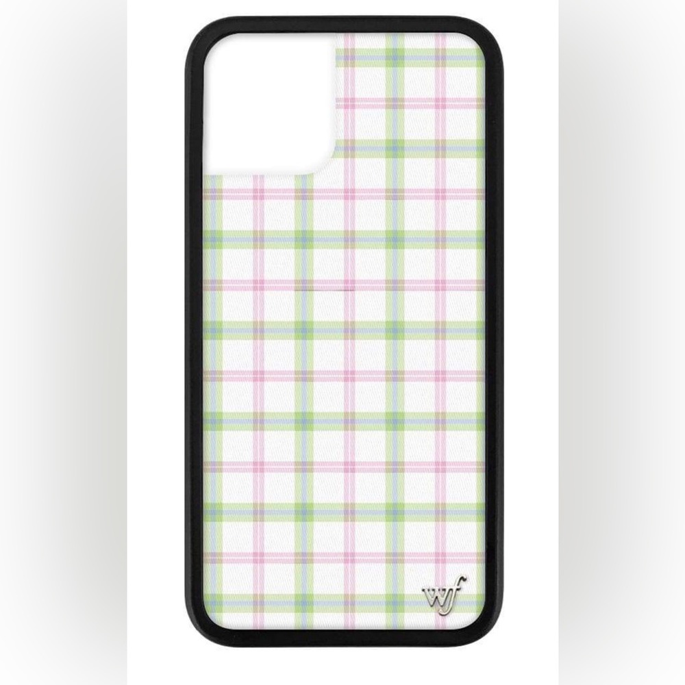 Wildflower Pastel Plaid iPhone 12 Pro Case with box